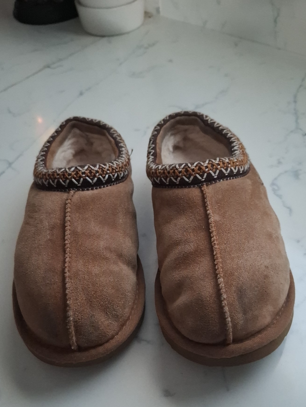 Ugg Tasman Cozy Suede Slip-On Slippers